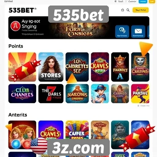 Análise das opções de jogos disponíveis no 535bet