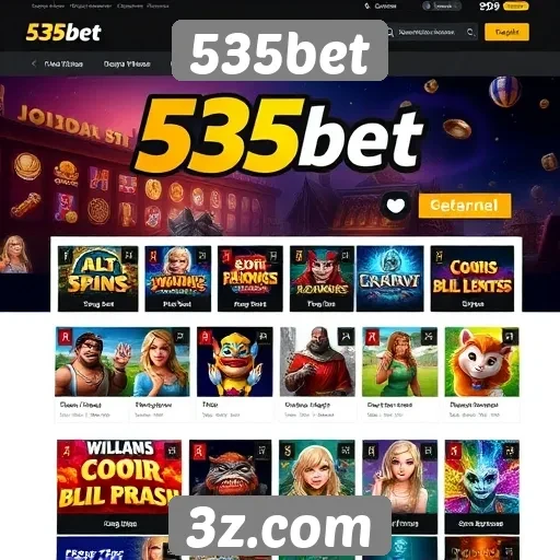 Experiência do usuário no site de jogos 535bet